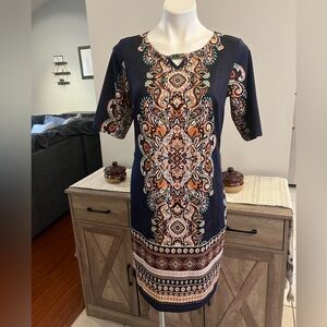 NY Collection women’s patterned dress